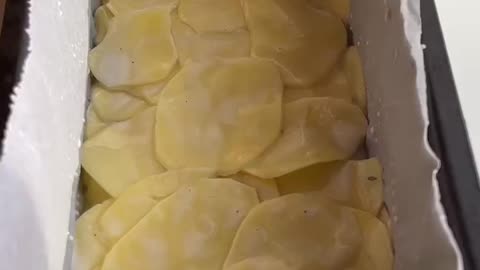 One of my favourite potato recipes, Potato Pavé! 🔥