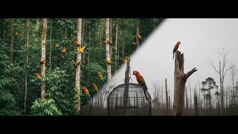 The Secret Life of Parrots Survival in the Wild