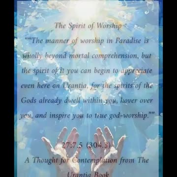 The Spirit of Worship