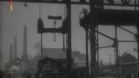 2490_K 71376_Das Thomas-Stahlwerk der Gutehoffnungshuette zu Oberhausen Rheinland