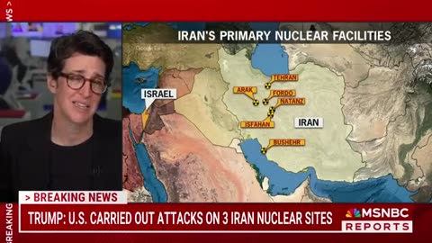 Maddow: 'We are now in war with Iran'