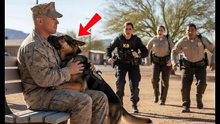 Police Ordered a K9 to Attack a U.S. Marine Captain — But the Dog’s Reaction Changed Everything ~ Tails of Hope (6.12.25)