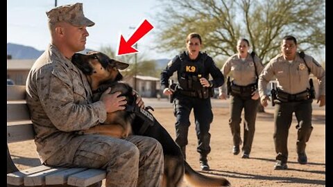 K9 surprised everyone -- Stranger is a U.S. Marine Captain — The Dog’s Reaction Changed Everything ~ Tails of Hope (6.12.25)