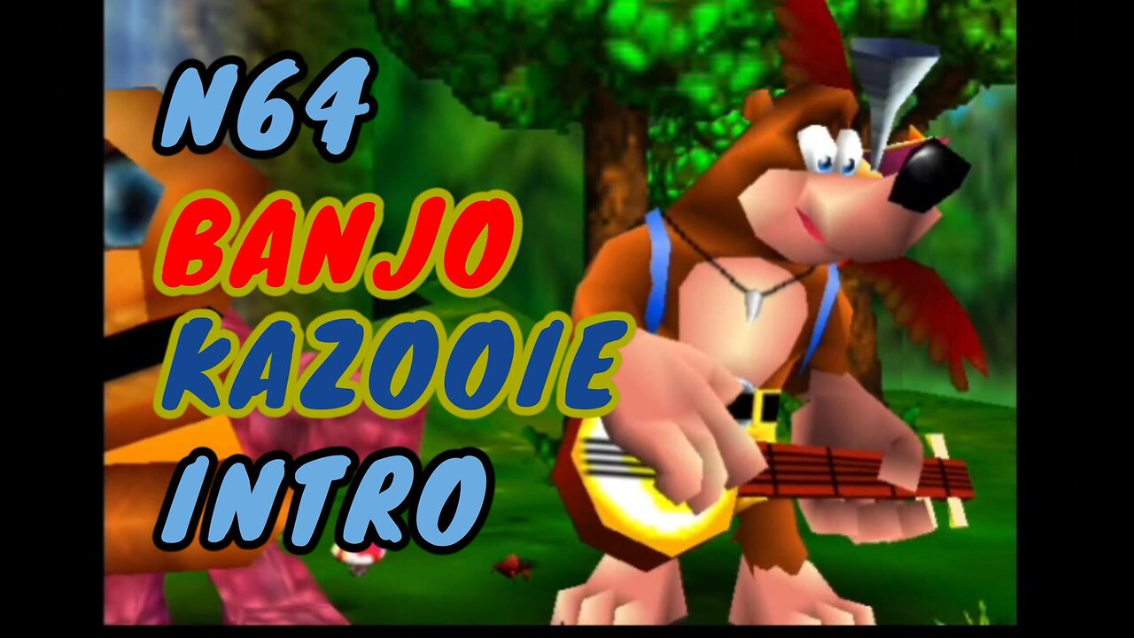 N64 Intro - Banjo Kazooie Jiggy Jam Cinematic