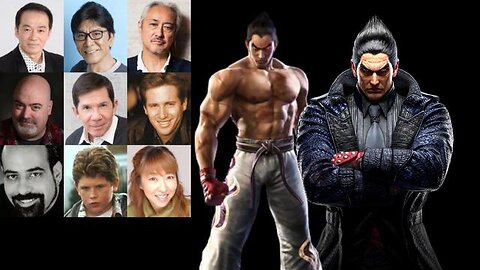 Video Game Voice Comparison- Kazuya Mishima (Tekken)