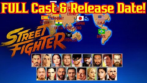 Street Fighter Movie FULL Cast, Release Date REVEALED! FIRST LOOK! Capcom, Legendary, Paramount