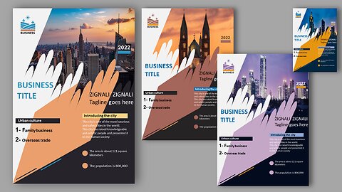 How to make a magazine cover with PowerPoint?
