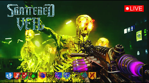 🔴LIVE - MXELXVIN - BLACK OPS 6 ZOMBIES "SHATTER VEIL" ROUND 100 ATTEMPT