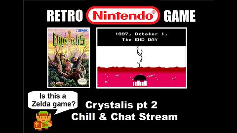 Crystalis full game run pt2: Chill & Chat with BrightGaming playing a hidden gem NES Nintendo Game