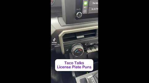 License Plate Puns