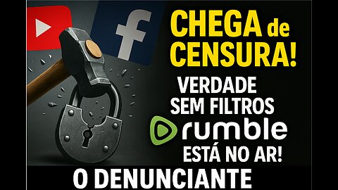 CHEGA DE NOS CONTROLAREM!
