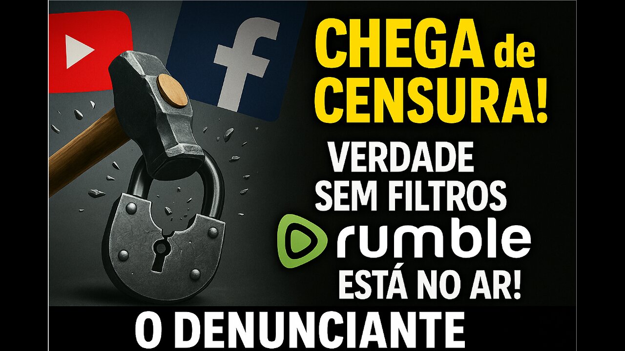 CHEGA DE NOS CONTROLAREM!