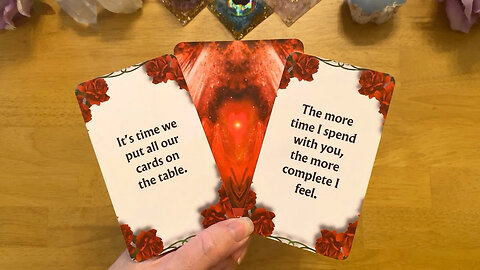 THEY KNOW ITS NOW OR NEVER ♥️ (LOVE TAROT READING) 🌹