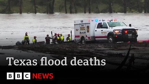 Linking Texas death toll to cuts in Weather Service is “depraved lie” says White House | BBC News