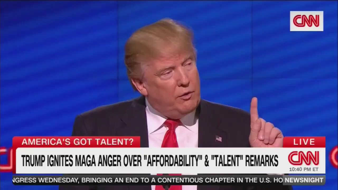 Ferguson: I don't think this is as big of an issue in Maga world