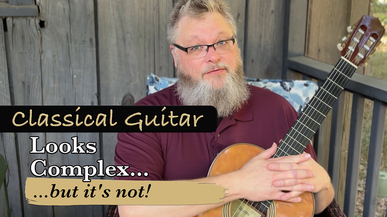 Classical Guitar Looks Complex | Classical Guitar Tips