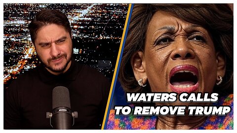 Muppet Maxine Waters Calls To Get Aggressive & Remove President Trump From Office | Drew Hernandez
