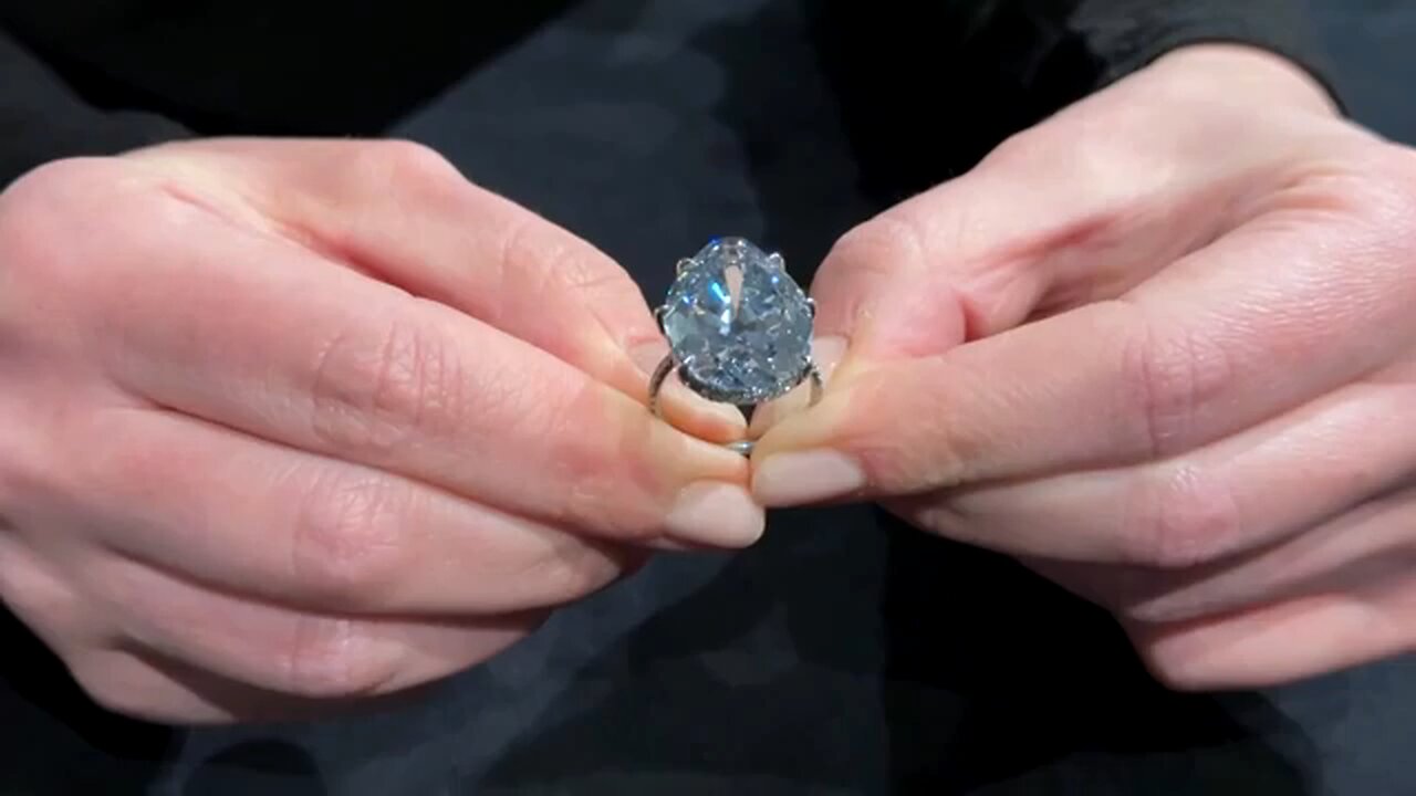 Vivid blue diamond could fetch $35-$50 million at auction