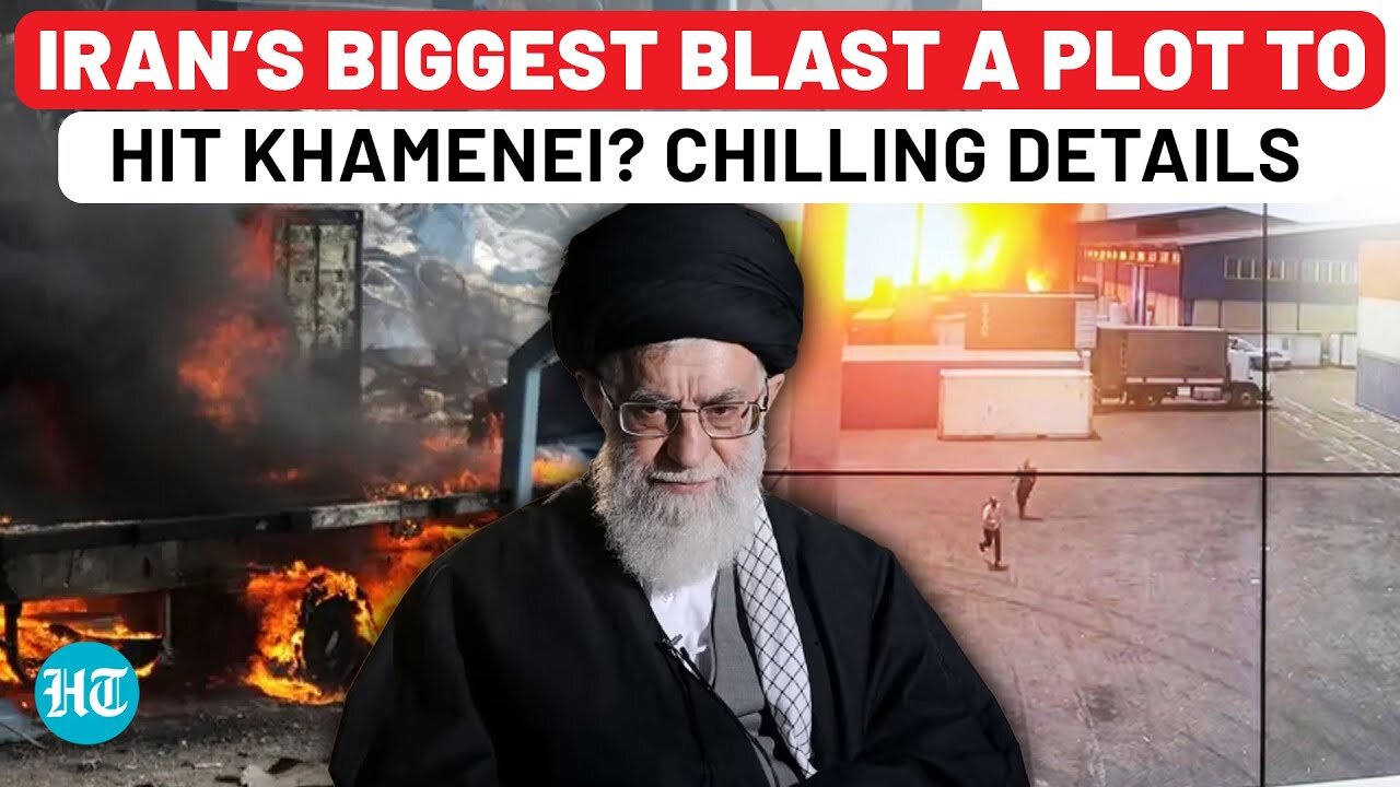 Was Khamenei the Target? Is Iran Hiding Something Bigger Behind the Shahid Rajaee Port Disaster?