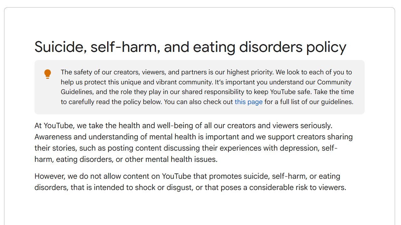 YouTube Banned my Stream