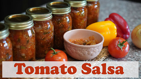 Tomato Salsa Canning Recipe