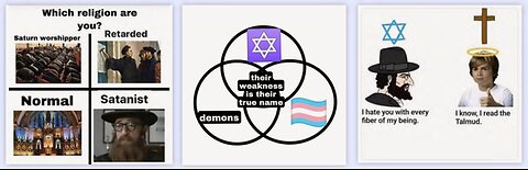 ZIONIST SCOURGE - Good Christians Love Talmudic Jews