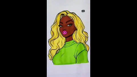 Incredible sketching and colouring