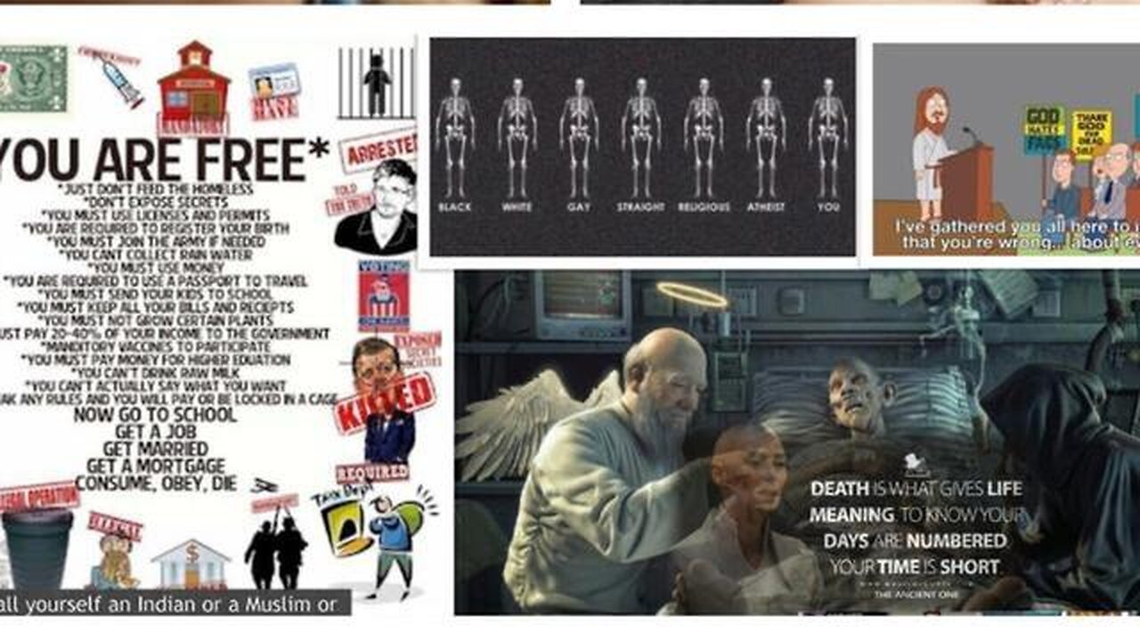 Matrix is all about control illusion of choice before time of death