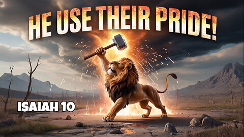 Isaiah 10: GOD Uses PRIDE Against Them!