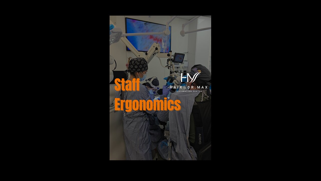 Why Dr. Max Say Staff Ergonomics are important.