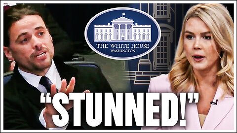 White House Press Secretary "STUNNED" After I Asked Her THIS Question... 