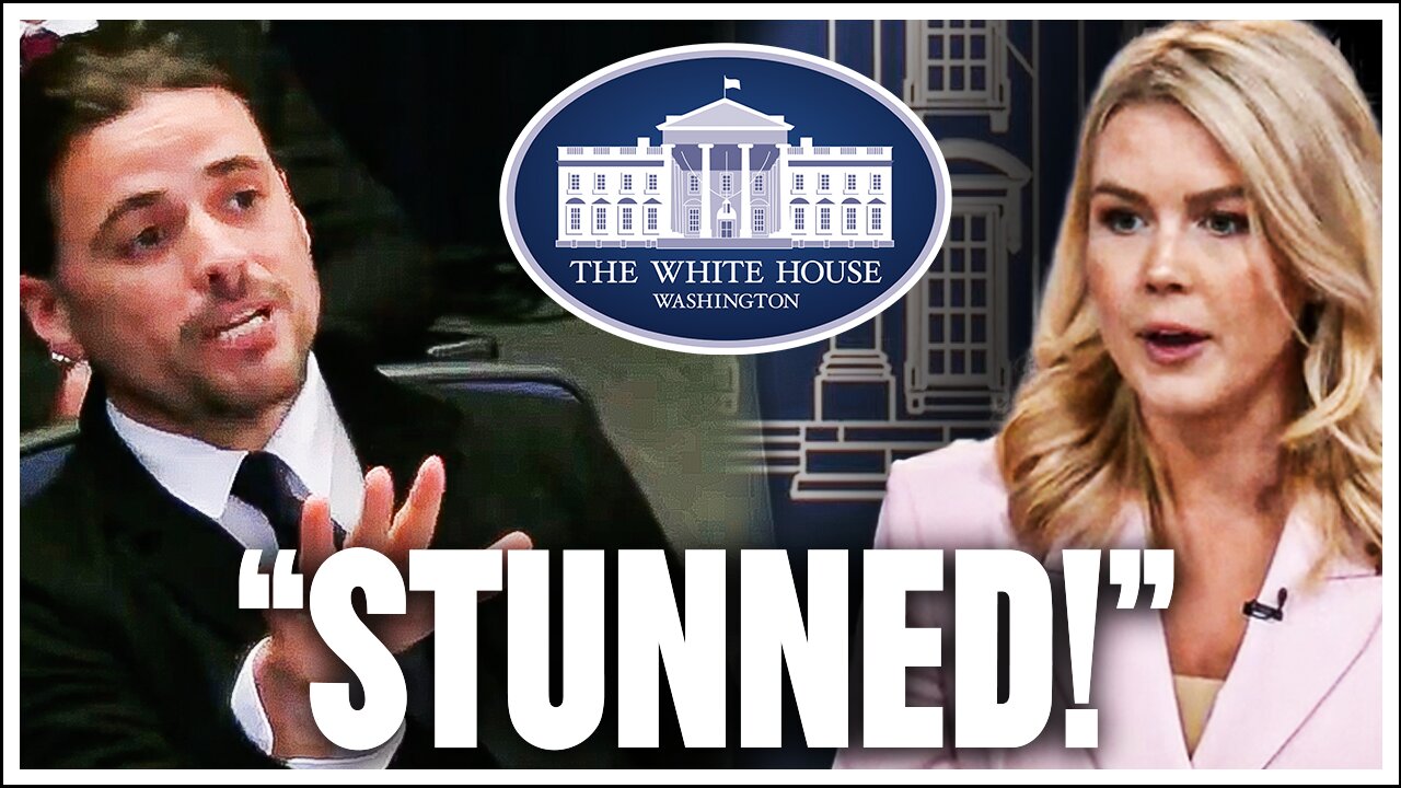 White House Press Secretary "STUNNED" After I Asked Her THIS Question...