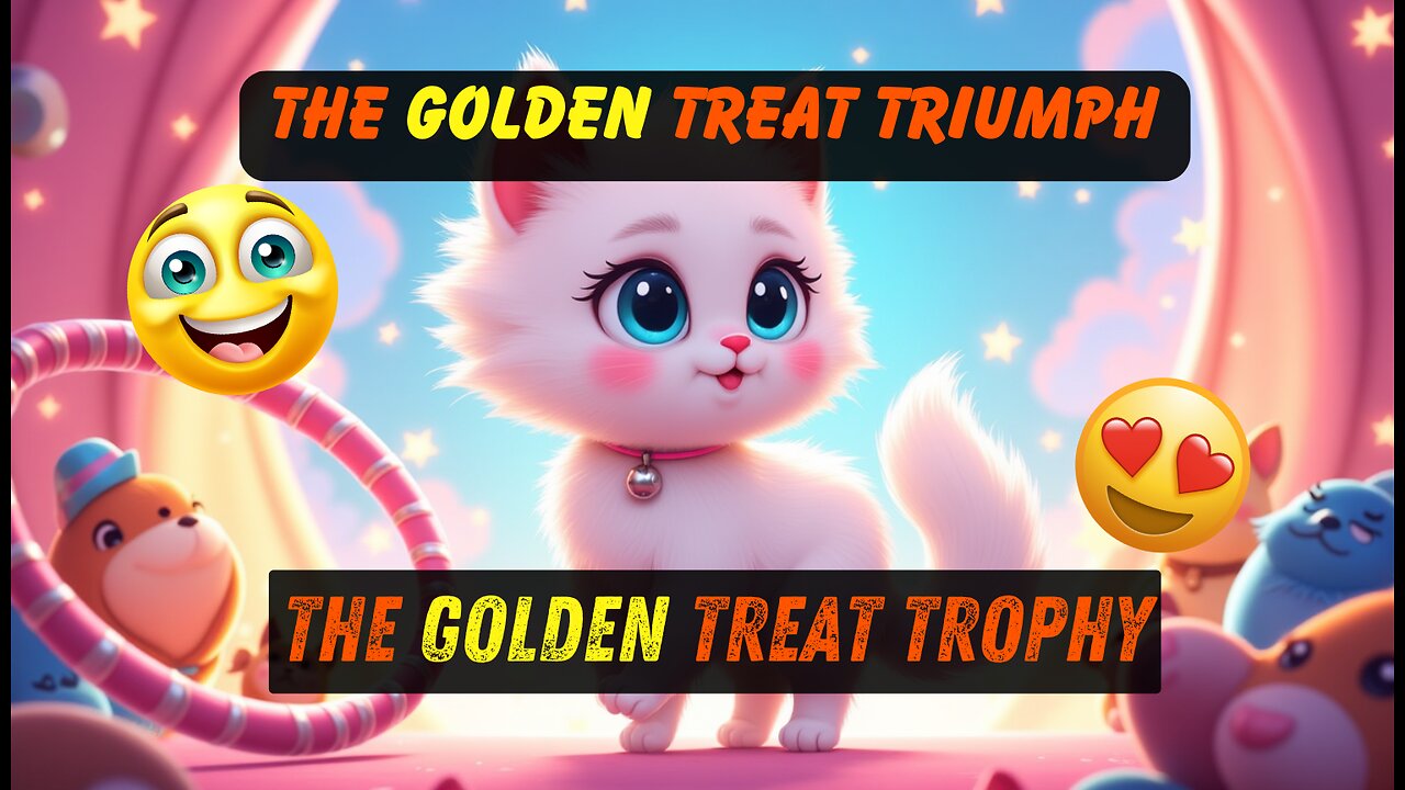 The Golden Treat Triumph | Fun Cartoon Storybook Adventure with Pets, Tricks & Teamwork!