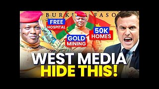 Western Media SHAMED as Traoré Delivers Free Homes to His People!