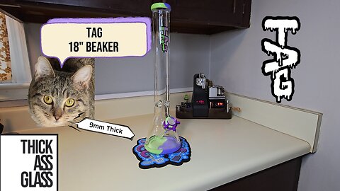 Tag 18" Beaker - 9mm Thick