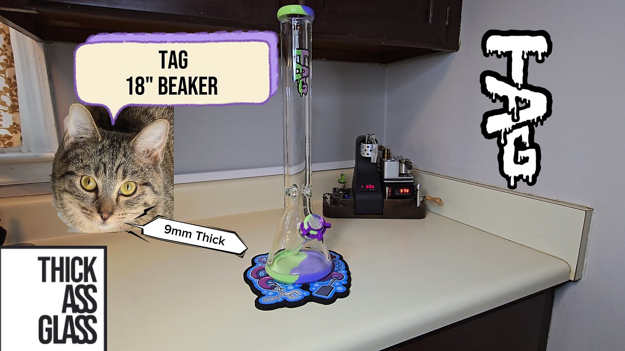 Tag 18" Beaker - 9mm Thick