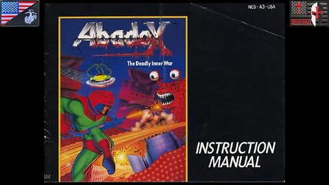 The S2 Intel Hub: "Abadox: The Deadly Inner War" (NES - 1990) [Instruction Manual - English Version]