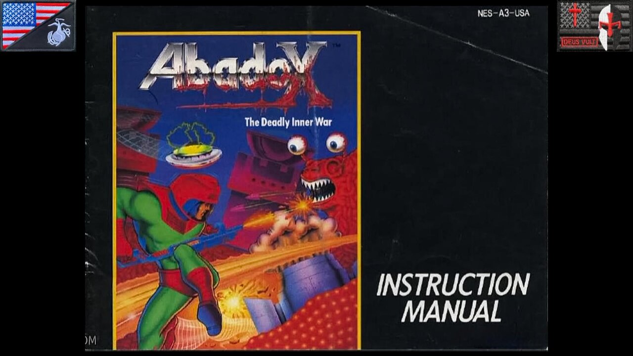 The S2 Intel Hub: "Abadox: The Deadly Inner War" (NES - 1990) [Instruction Manual - English Version]