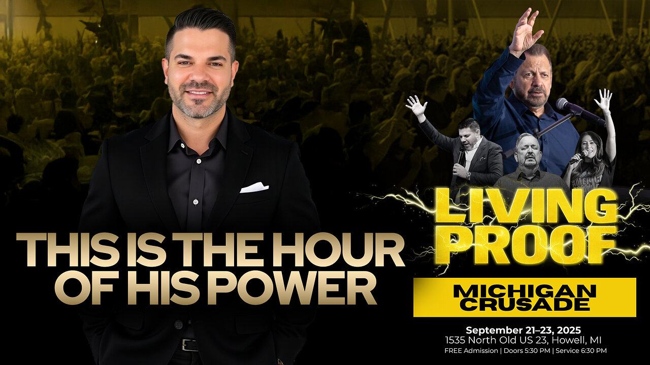 This Is the Hour of His Power • Todd Coconato LIVE from Living Proof Crusade Michigan