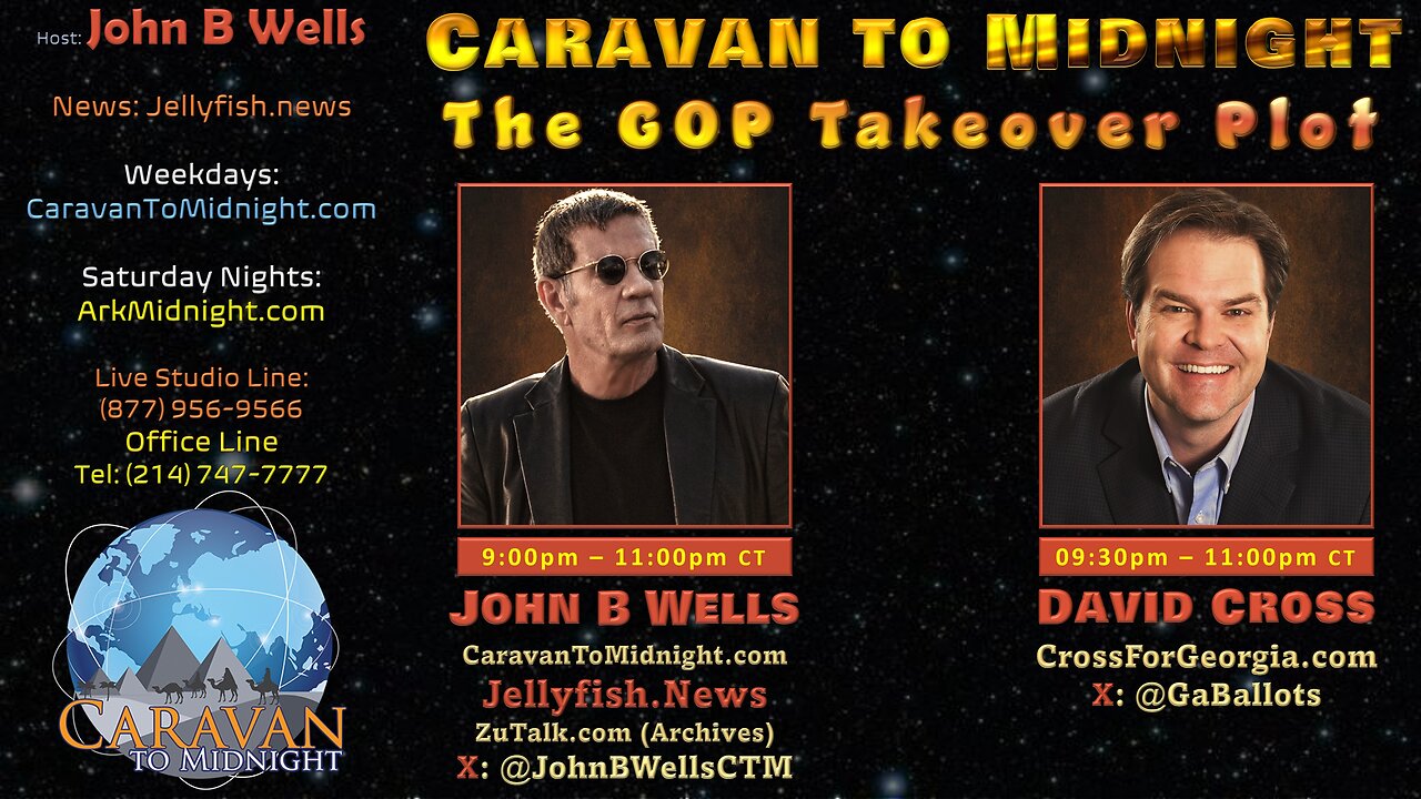 The GOP Takeover Plot - John B Wells LIVE
