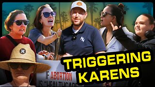 Six Women Become Raging Karens After Reading My Sign