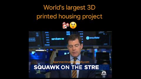 3D Printed Houses⁉️🏘😲