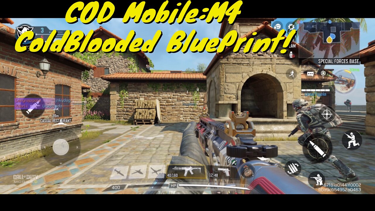 COD Mobile:I got the M4 Cold Blooded BluePrint!