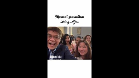 Different Generations Taking a Group Selfie