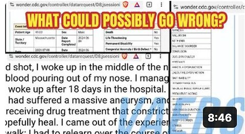"49-Year-Old Experiences Severe Reaction After Two VAERS Doses"