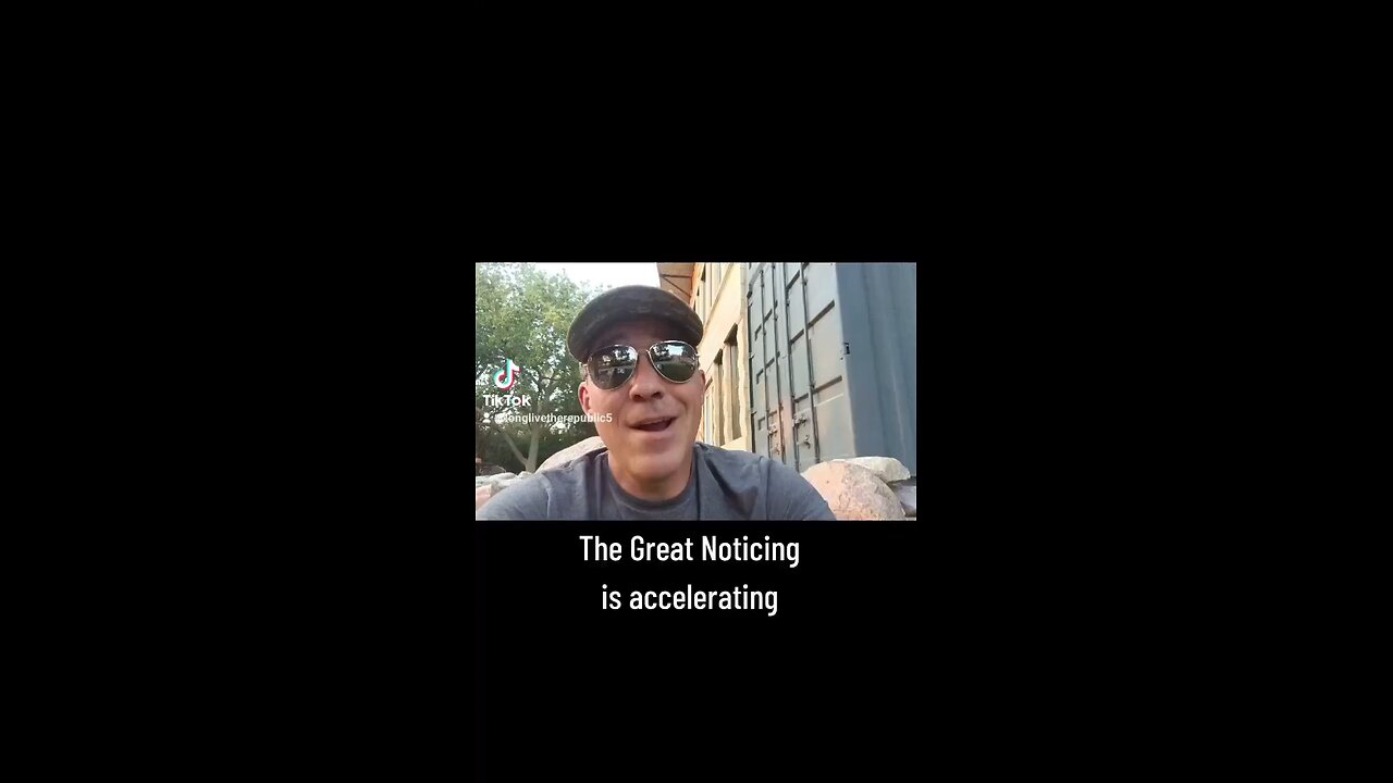 The Great Noticing Is Accelerating