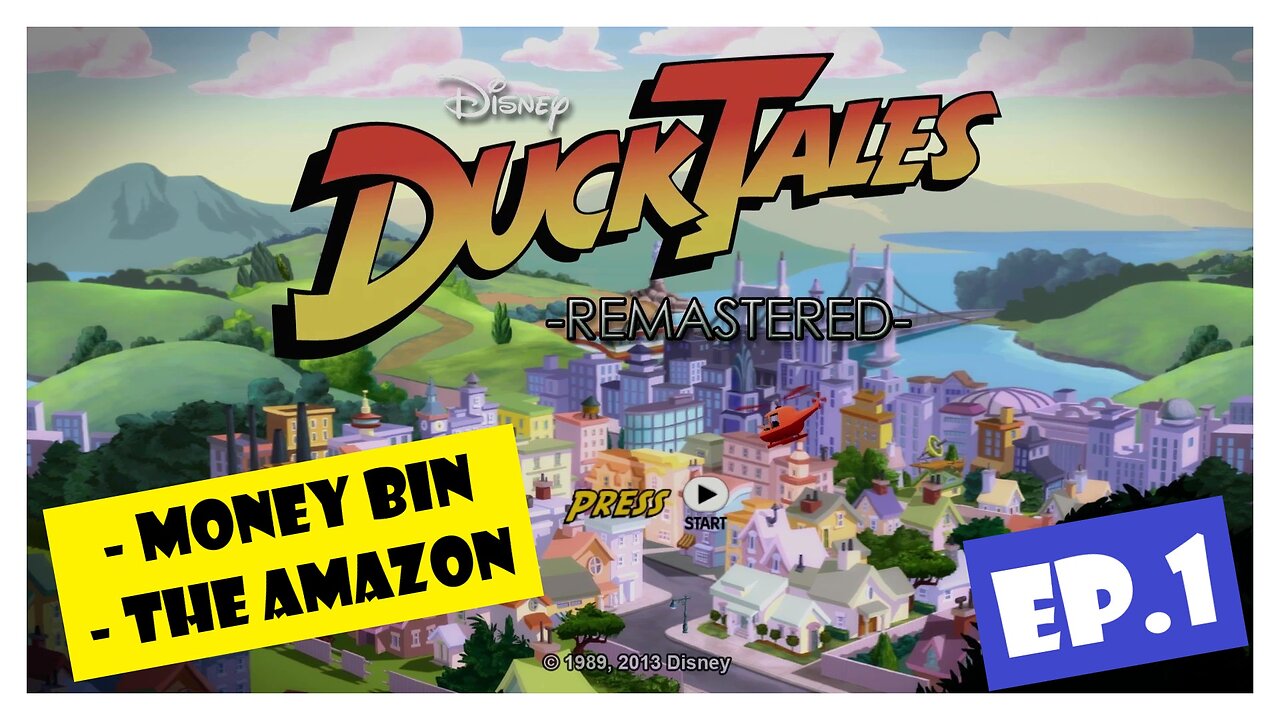 Ep.1 | Money Bin, The Amazon (DuckTales Remastered) *NC*