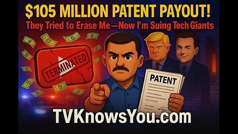 EXPLOSIVE: Patent Inventor Reveals $105M Elon Musk Settlement & Tech Giant Conspiracy