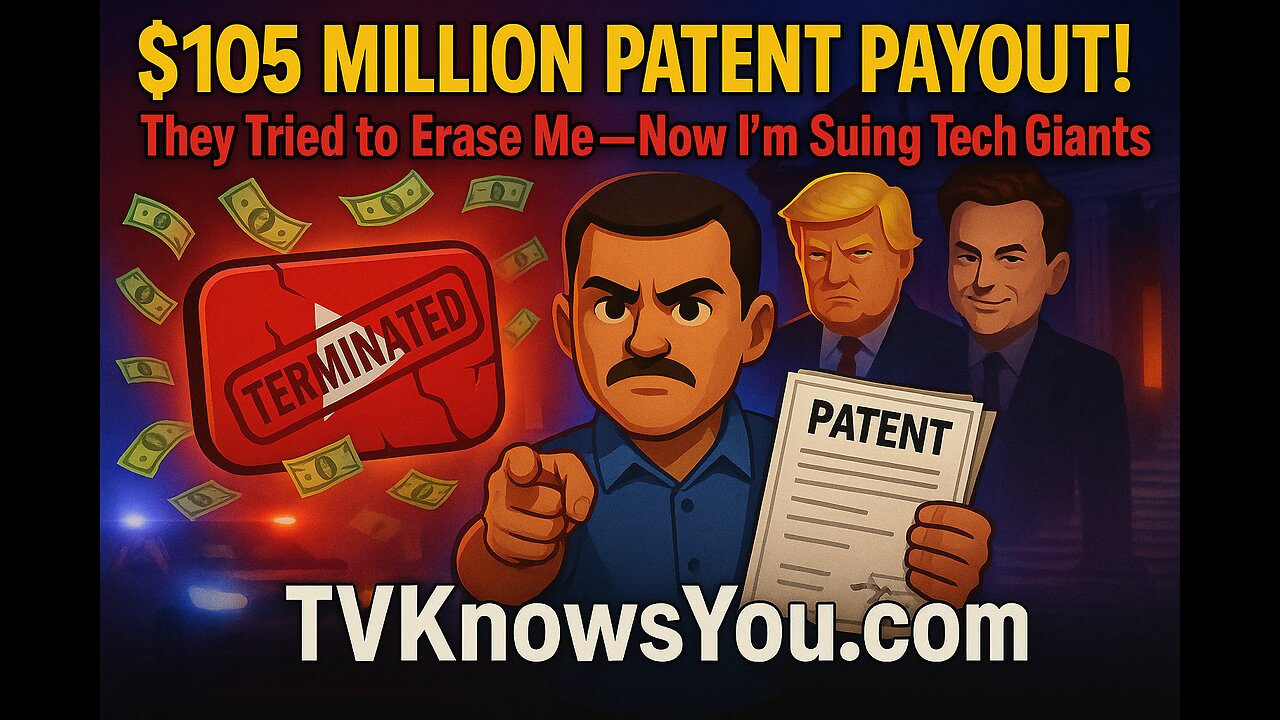 EXPLOSIVE: Patent Inventor Reveals $105M Elon Musk Settlement & Tech Giant Conspiracy