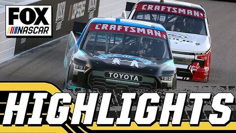 2025 NASCAR Truck Series at Kansas Speedway HIGHLIGHTS (4K)